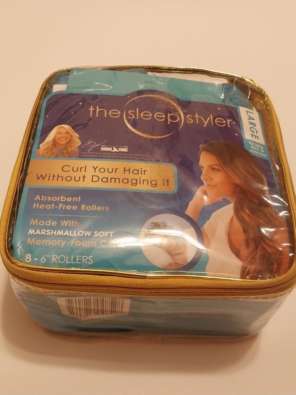 THE SLEEP STYLER FOAM HAIR ROLLERS (as seen on Shark Tank)